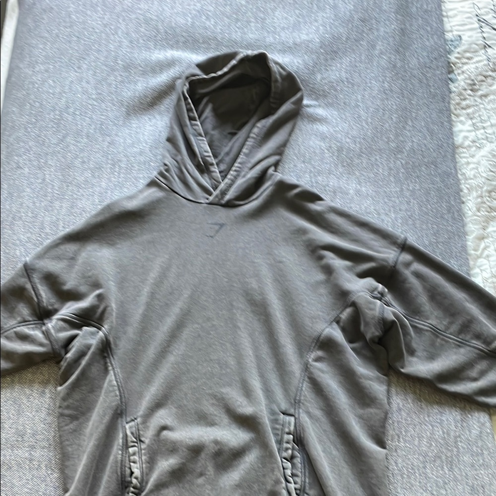 Men's M Gymshark concrete hoodie - Picture 1 of 3